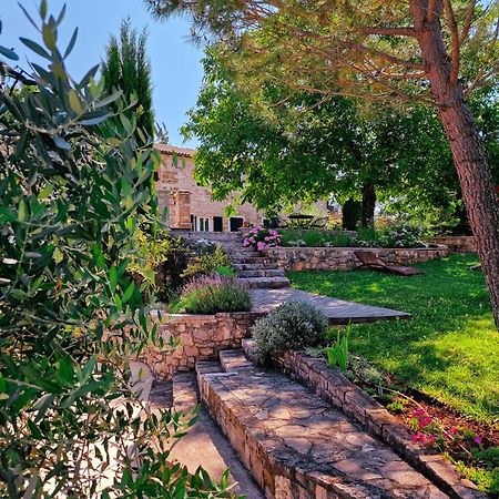 Stancija Ruseti Bed & Breakfast Oprtalj Bagian luar foto