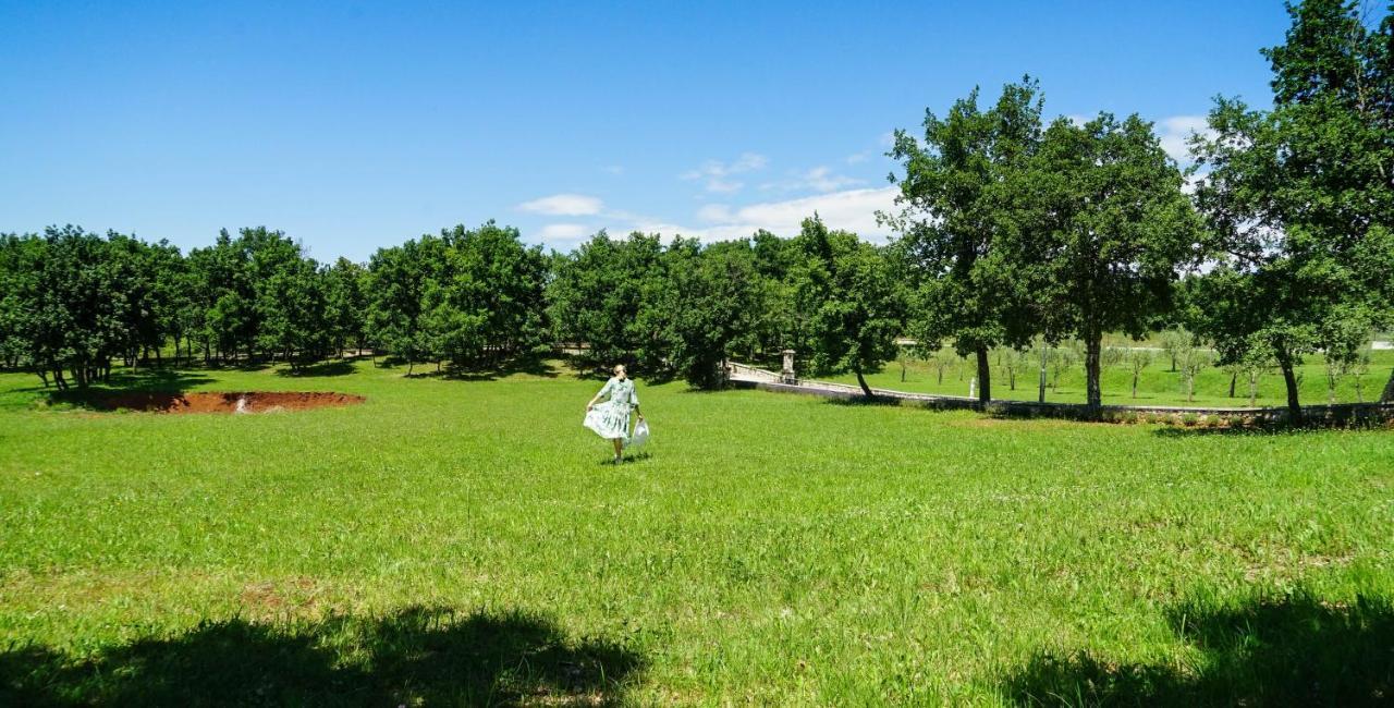 Stancija Ruseti Bed & Breakfast Oprtalj Bagian luar foto