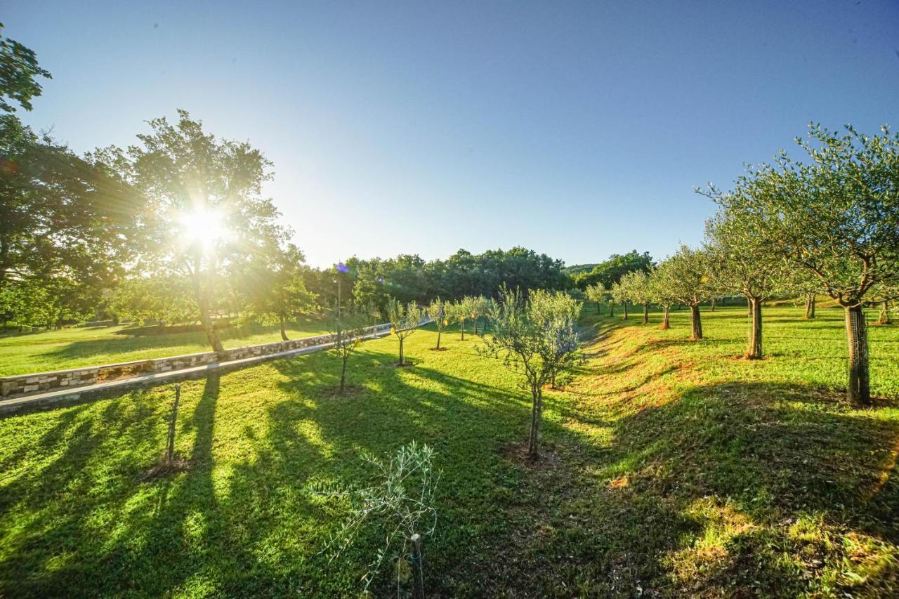 Stancija Ruseti Bed & Breakfast Oprtalj Bagian luar foto