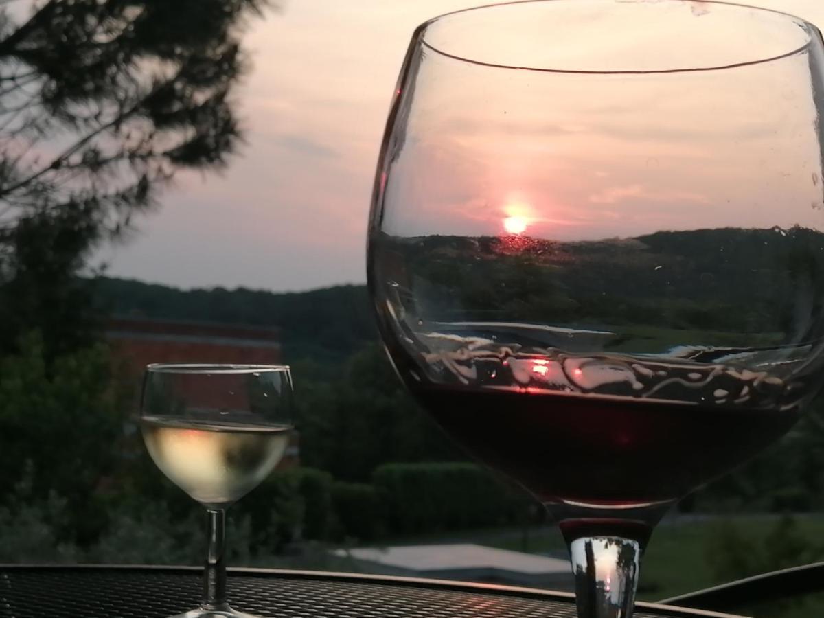 Stancija Ruseti Bed & Breakfast Oprtalj Bagian luar foto